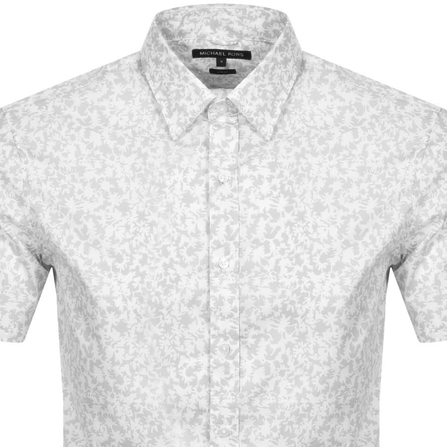 Alternative Image for ProductMichael Kors Floral Short Sleeve Shirt Grey2